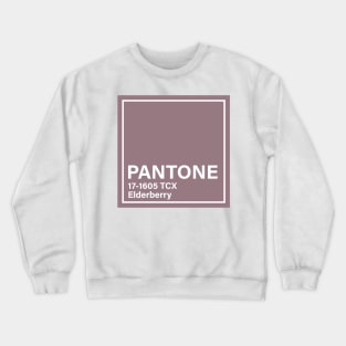pantone 17-1605 TCX Elderberry Crewneck Sweatshirt